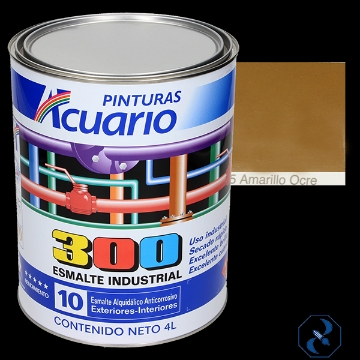 Mostrar detalles de D 1 ESMALTE 4 L AMARILLO OCRE INDUSTRIAL 300 ACUARIO Imagen de D 1 ESMALTE 4 L AMARILLO OCRE INDUSTRIAL 300 ACUARIO