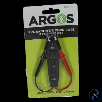 Mostrar detalles de PROBADOR DE CORRIENTE 110-460V PROFESIONAL ARGOS 8850350 Imagen de PROBADOR DE CORRIENTE 110-460V PROFESIONAL ARGOS 8850350