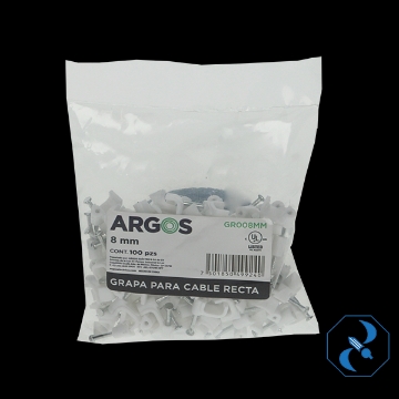 Mostrar detalles de GRAPA PLANA 5/16 PULG 8 MM BOLSA C/100 PZAS ARGOS GR008MM Imagen de GRAPA PLANA 5/16 PULG 8 MM BOLSA C/100 PZAS ARGOS GR008MM