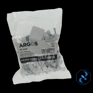 Mostrar detalles de GRAPA PLANA 25/64 PULG 10 MM BOLSAC/100 PZAS ARGOS GRO10MM Imagen de GRAPA PLANA 25/64 PULG 10 MM BOLSAC/100 PZAS ARGOS GRO10MM
