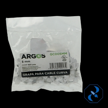 Mostrar detalles de GRAPA REDONDA 13/64 PULG 5 MM BOLSA C/100 PZAS ARGOS GC005MM Imagen de GRAPA REDONDA 13/64 PULG 5 MM BOLSA C/100 PZAS ARGOS GC005MM