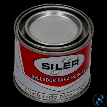 Mostrar detalles de SELLADOR 250 GR PARA ROSCA SILER SEL250 Imagen de SELLADOR 250 GR PARA ROSCA SILER SEL250