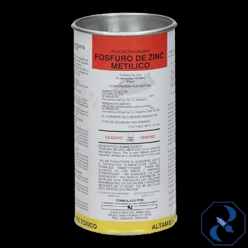 Mostrar detalles de VENENO 100 GR PARA RATA METILICO FOSFURO ROMEX Imagen de VENENO 100 GR PARA RATA METILICO FOSFURO ROMEX