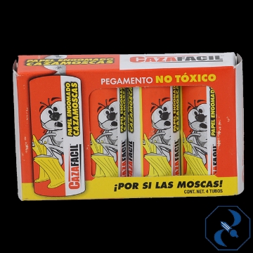 Mostrar detalles de TRAMPA MOSCA PEGAMENTO CON 4 PZAS CAZAFACIL Imagen de TRAMPA MOSCA PEGAMENTO CON 4 PZAS CAZAFACIL