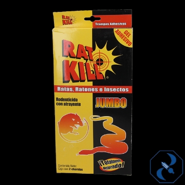 Mostrar detalles de TRAMPA JUMBO MOD R-223 ADHESIVA RAT KILL 7507 Imagen de TRAMPA JUMBO MOD R-223 ADHESIVA RAT KILL 7507