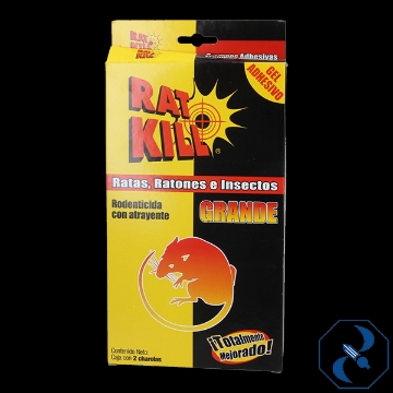 Mostrar detalles de TRAMPA GRANDE MOD R-222 ADHESIVA RAT KILL 7506 Imagen de TRAMPA GRANDE MOD R-222 ADHESIVA RAT KILL 7506