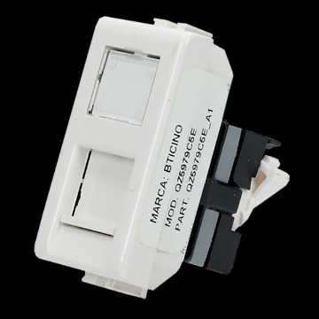 Mostrar detalles de D 1 CONECTOR RJ45 CATEGORIA 5E BTICINO MX QZ5979C5E Imagen de D 1 CONECTOR RJ45 CATEGORIA 5E BTICINO MX QZ5979C5E