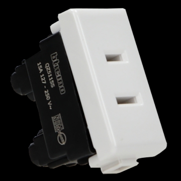 Mostrar detalles de D 1 CONTACTO SENCILLO 2P 15A 127-250V BTICINO MX QZ5115S Imagen de D 1 CONTACTO SENCILLO 2P 15A 127-250V BTICINO MX QZ5115S