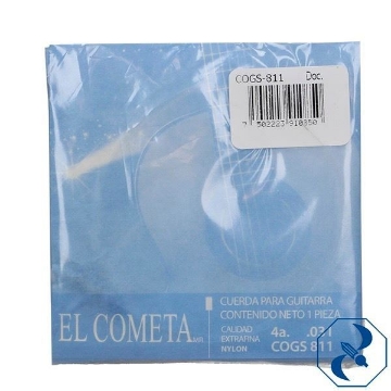 Mostrar detalles de CUERDA 4A C/12 PZAS P/GUITARRA NYLON COMETA 2000415 Imagen de CUERDA 4A C/12 PZAS P/GUITARRA NYLON COMETA 2000415