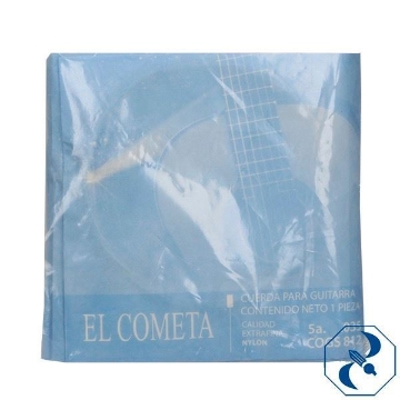 Mostrar detalles de CUERDA 5A C/12 PZAS P/GUITARRA NYLON COMETA 2000423 Imagen de CUERDA 5A C/12 PZAS P/GUITARRA NYLON COMETA 2000423