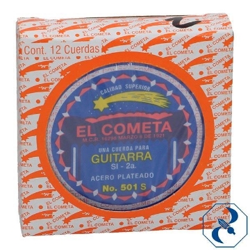 Mostrar detalles de CUERDA 2A C/12 PZAS P/GUITARRA ACERO COMETA 2000113 Imagen de CUERDA 2A C/12 PZAS P/GUITARRA ACERO COMETA 2000113