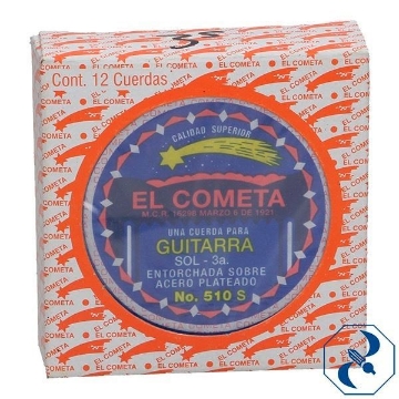 Mostrar detalles de CUERDA 3A C/12 PZAS P/GUITARRA ACERO COMETA 2000121 Imagen de CUERDA 3A C/12 PZAS P/GUITARRA ACERO COMETA 2000121