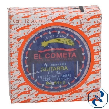 Mostrar detalles de CUERDA 4A C/12 PZAS P/GUITARRA ACERO COMETA 2000131 Imagen de CUERDA 4A C/12 PZAS P/GUITARRA ACERO COMETA 2000131
