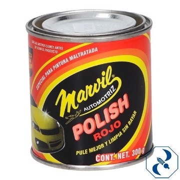 Mostrar detalles de PASTA 300 GR ROJA PARA PULIR POLISH MARVIL 110218 Imagen de PASTA 300 GR ROJA PARA PULIR POLISH MARVIL 110218