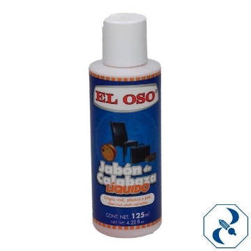 Mostrar detalles de JABON 125 ML DE CALABAZA LIQUIDO EL OSO 8098A Imagen de JABON 125 ML DE CALABAZA LIQUIDO EL OSO 8098A