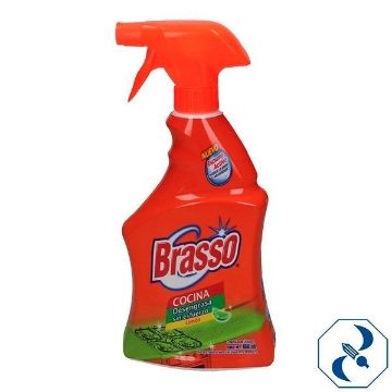 Mostrar detalles de BRASSO ANTIGRASA LIMON 650 ML SQM  RECKITT 1813106 Imagen de BRASSO ANTIGRASA LIMON 650 ML SQM  RECKITT 1813106