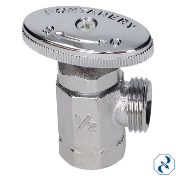 Mostrar detalles de LLAVE 1/2 DE CONTROL ANGULAR S/TCA ACABADO CROMO FONTANERY 23005 Imagen de LLAVE 1/2 DE CONTROL ANGULAR S/TCA ACABADO CROMO FONTANERY 23005