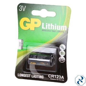 Mostrar detalles de D 1 BATERIA LITHIUM  3 V STEREN GP-CR123A Imagen de D 1 BATERIA LITHIUM  3 V STEREN GP-CR123A
