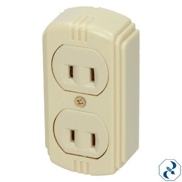 Mostrar detalles de CONTACTO DUPLEX VISIBLE SIN TIERRA SAMY Imagen de CONTACTO DUPLEX VISIBLE SIN TIERRA SAMY