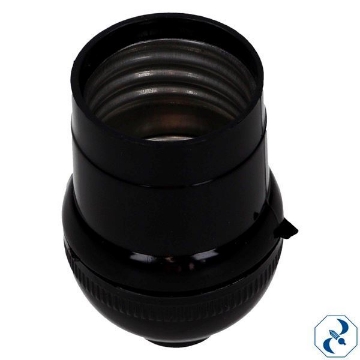 Mostrar detalles de SOCKET SENCILLO DE PLASTICO NEGRO SAMY Imagen de SOCKET SENCILLO DE PLASTICO NEGRO SAMY