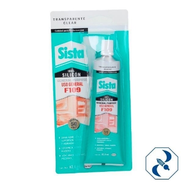 Mostrar detalles de SILICON SISTA F109 70  ML TRANSP USO GENERAL HESDC109UG828T Imagen de SILICON SISTA F109 70  ML TRANSP USO GENERAL HESDC109UG828T