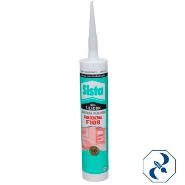 Mostrar detalles de SILICON SISTA F109 300 ML TRANSP USO GENERAL  HESDC109UG300T Imagen de SILICON SISTA F109 300 ML TRANSP USO GENERAL  HESDC109UG300T