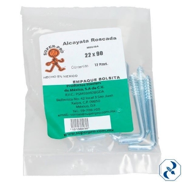 Mostrar detalles de ALCAYATA 22X90 C/144 PZAS CONROSCA SUPER PRO 10130030 Imagen de ALCAYATA 22X90 C/144 PZAS CONROSCA SUPER PRO 10130030