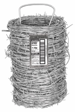 Mostrar detalles de ALAMBRE DE PUAS CALIBRE 15.5 ROLLO DE 100 MT FIERO ALPU15-100 Imagen de ALAMBRE DE PUAS CALIBRE 15.5 ROLLO DE 100 MT FIERO ALPU15-100