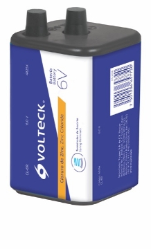 Mostrar detalles de D 1 PILA ZINC-CLORO 6V TERMINALES DE RESORTE  VOLTECH CL-6R Imagen de D 1 PILA ZINC-CLORO 6V TERMINALES DE RESORTE  VOLTECH CL-6R