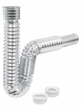 Mostrar detalles de CESPOL FLEXIBLE PVC CROMADO PARA LAVABO FOSET CE-236 Imagen de CESPOL FLEXIBLE PVC CROMADO PARA LAVABO FOSET CE-236
