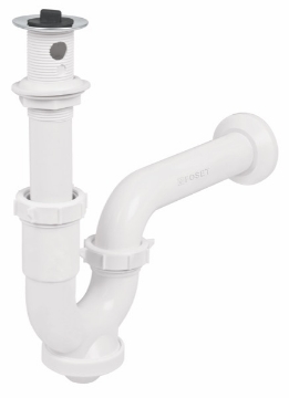 Mostrar detalles de CESPOL PVC PARA LAVABO CON ARO CROMADO FOSET CE-234 Imagen de CESPOL PVC PARA LAVABO CON ARO CROMADO FOSET CE-234