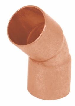 Mostrar detalles de CODO 45 COBRE 3/4 PULG FOSET CC-862 Imagen de CODO 45 COBRE 3/4 PULG FOSET CC-862
