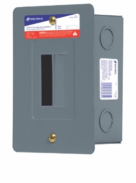 Mostrar detalles de CENTRO DE CARGA EMPOTRABLE 1 POLO  VOLTECH CCE-1 Imagen de CENTRO DE CARGA EMPOTRABLE 1 POLO  VOLTECH CCE-1