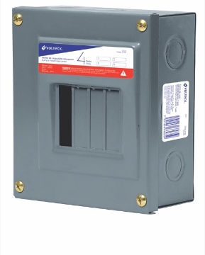 Mostrar detalles de CENTRO DE CARGA DE SOBREPONER 4 POLOS  VOLTECH CCS-4 Imagen de CENTRO DE CARGA DE SOBREPONER 4 POLOS  VOLTECH CCS-4