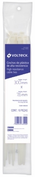 Mostrar detalles de CINCHO PLASTICO 120 LB 300 MM BOLSA C/10 PZAS VOLTEC CIN-12030 Imagen de CINCHO PLASTICO 120 LB 300 MM BOLSA C/10 PZAS VOLTEC CIN-12030