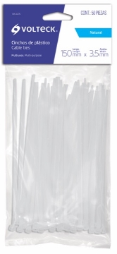 Mostrar detalles de CINCHOS 150 X 35MM VOLTECH CIN-4015 Imagen de CINCHOS 150 X 35MM VOLTECH CIN-4015