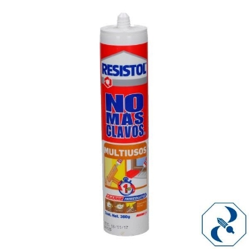 Mostrar detalles de PEGAMENTO 353 GR RESISTOL NOMAS CLAVOS HERNMC360 Imagen de PEGAMENTO 353 GR RESISTOL NOMAS CLAVOS HERNMC360