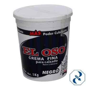 Mostrar detalles de CREMA 1 KG NEGRA EL OSO 8083 Imagen de CREMA 1 KG NEGRA EL OSO 8083