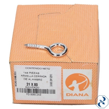 Mostrar detalles de ARMELLA 21X80 C/144 PZAS CERRADA DIANA FD008021 Imagen de ARMELLA 21X80 C/144 PZAS CERRADA DIANA FD008021
