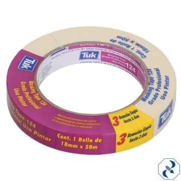 Mostrar detalles de MASKING 1/2 NO 124 C/50 M TUK 102403 Imagen de MASKING 1/2 NO 124 C/50 M TUK 102403