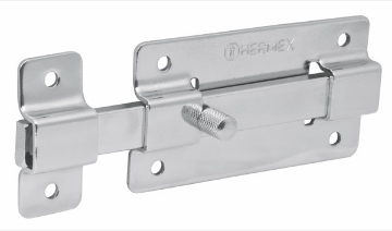 Mostrar detalles de D 6 PASADOR PARA PUERTA 100 MM ACABADO CROMO HERMEX PAC-37 Imagen de D 6 PASADOR PARA PUERTA 100 MM ACABADO CROMO HERMEX PAC-37