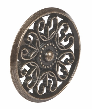 Mostrar detalles de PERILLA PARA MUEBLE LATON ANTIGUO COLONIAL HERMEX PER-053 Imagen de PERILLA PARA MUEBLE LATON ANTIGUO COLONIAL HERMEX PER-053