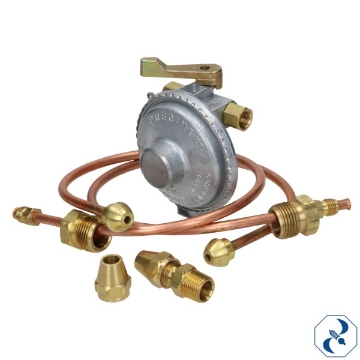 Mostrar detalles de REGULADOR PRECIMEX CON DOS PIGTELES DE 20 PULGADAS Y TUERCA CONICA DE 3/8  IUSA323990 Imagen de REGULADOR PRECIMEX CON DOS PIGTELES DE 20 PULGADAS Y TUERCA CONICA DE 3/8  IUSA323990