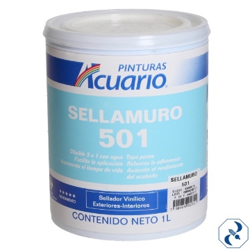 Mostrar detalles de SELLADOR 1 L PARA MURO 501 ACUARIO SA90610 Imagen de SELLADOR 1 L PARA MURO 501 ACUARIO SA90610