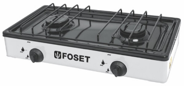 Mostrar detalles de PARILLA PARA GAS 2 QUEMADORES COLOR BLANCO FOSET PAGA-2B Imagen de PARILLA PARA GAS 2 QUEMADORES COLOR BLANCO FOSET PAGA-2B