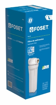 Mostrar detalles de FILTRO PARA AGUA FOSET FILA-P1 Imagen de FILTRO PARA AGUA FOSET FILA-P1