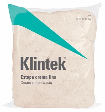 Mostrar detalles de ESTOPA, 1 KG, COLOR CREMA KG KLINTEK ESTO-1C Imagen de ESTOPA, 1 KG, COLOR CREMA KG KLINTEK ESTO-1C