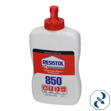 Mostrar detalles de PEGAMENTO 250 GR RESISTOL 850 HER850-00250 Imagen de PEGAMENTO 250 GR RESISTOL 850 HER850-00250