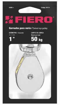 Mostrar detalles de GARRUCHA PARA NORIA DE 1 PULG FIERO GANO-1 Imagen de GARRUCHA PARA NORIA DE 1 PULG FIERO GANO-1