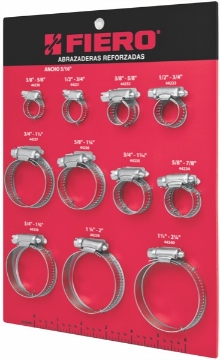 Mostrar detalles de D 1 EXHIBIDOR  DE ABRAZADERAS FIERO EXF-AB Imagen de D 1 EXHIBIDOR  DE ABRAZADERAS FIERO EXF-AB